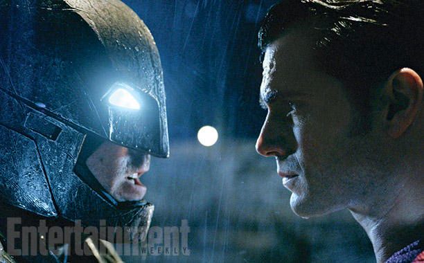 Batman v Superman face-off