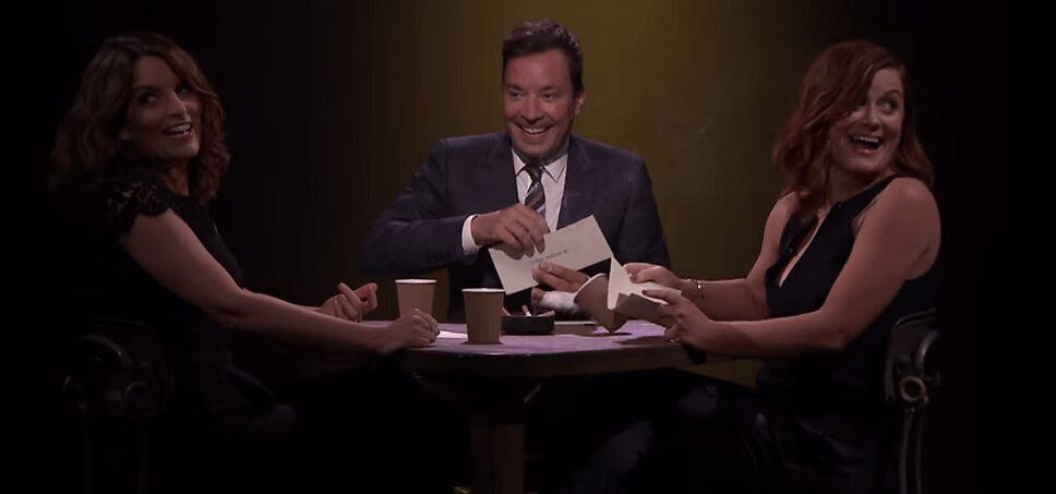 Tina Fey and Amy Poehler Play 'True Confessions' With Jimmy Fallon (VIDEO)