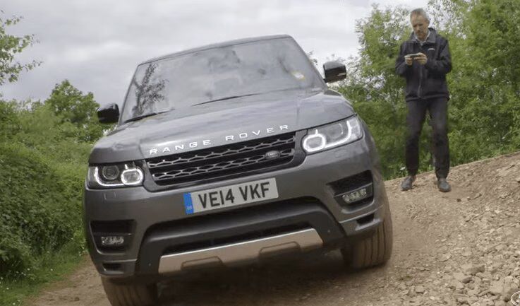 You Can Now Drive This Range Rover With Your Smartphone Just Like James Bond (VIDEO)