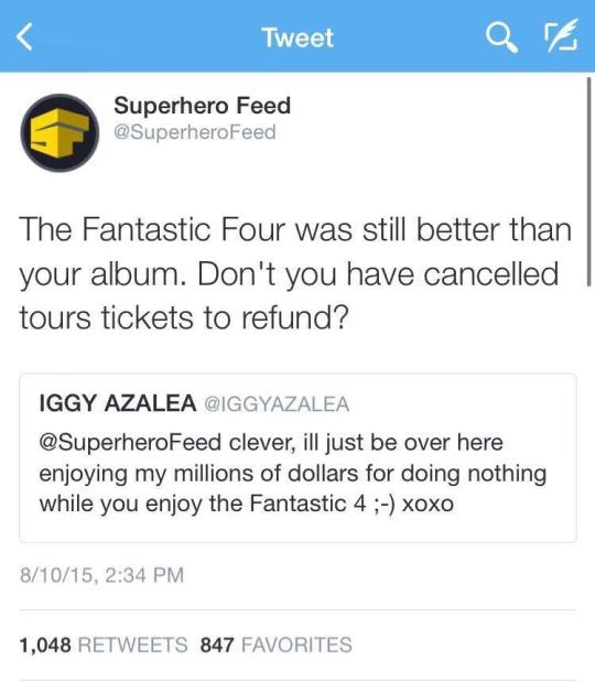 Iggy Azalea Superhero Feed