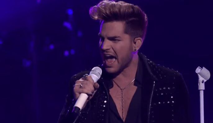'American Idol' Star Adam Lambert Performs 'Ghost Town' on 'The Voice' Australia (VIDEO)