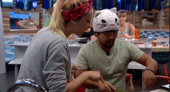 Big Brother Iron Chefs in Action!