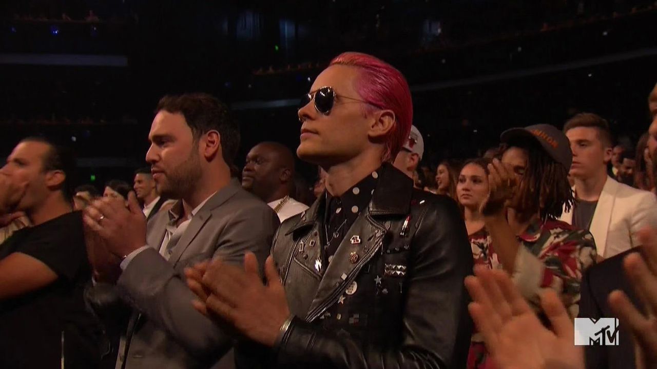 Jared Leto Pink Hair