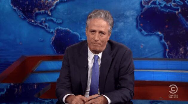 Jon Stewart Cries On Final 'The Daily Show' (VIDEO)