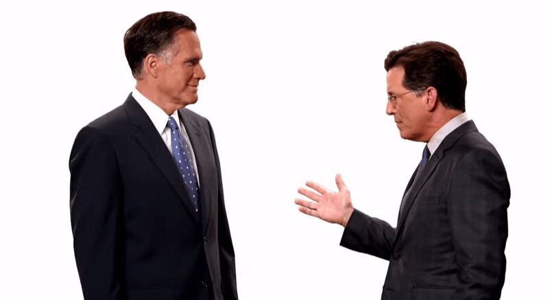 Mitt Romney Assists Stephen Colbert In New 'Late Show' Promo