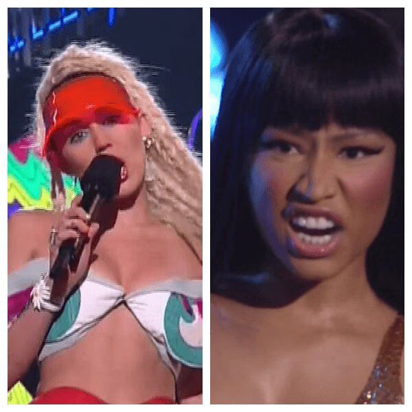 Nicki Minaj and Miley Cyrus Call Each Other 'Bitch' on Live TV at MTV VMAs