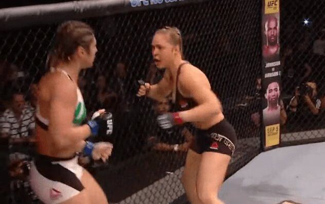 Ronda Rousey Knocked Out Bethe Correia In 34 Seconds At UFC 190 (VIDEO)