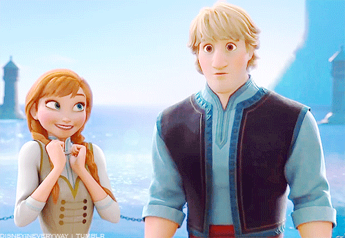 Anna Excited GIF Frozen