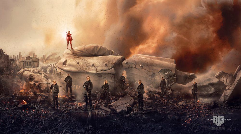Hunger Games Mockingjay Banner