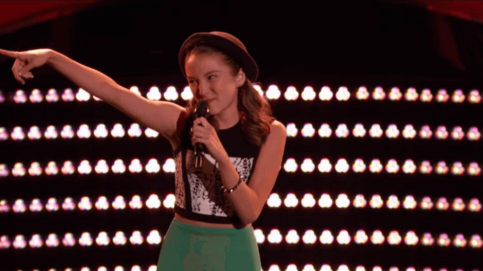 15-Year-Old Stuns With 'Fever' On The Voice 9 (VIDEO)