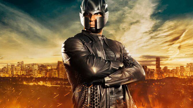 Arrow's Diggle Has A Magneto-Like Helmet Costume For New Season (PHOTO)