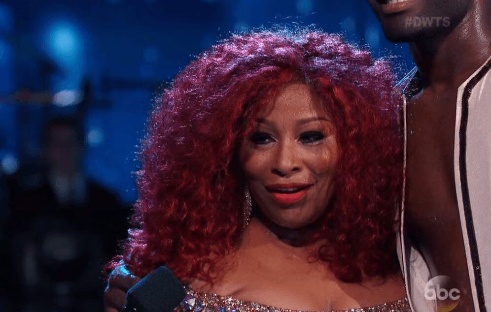 Chaka Khan and Keo Motsepe dance Cha Cha Cha on DWTS Premiere