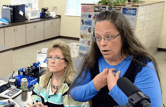 Clerk Who Refuses To Issue Gay Marriage Licenses Was Married Four Times and Had Two Kids Out Of Wedlock