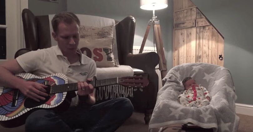 Dad's Adorable Song For 11-Day-Old Baby Goes Viral (VIDEO)