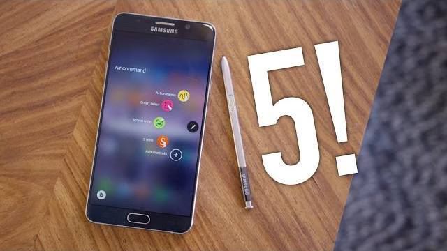 Galaxy Note 5 Is The Best Phone From Samsung Right Now (VIDEO)