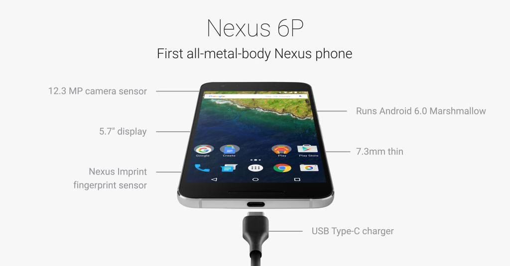 Google Announces Nexus 6P - Aims Directly at iPhone 6s Plus