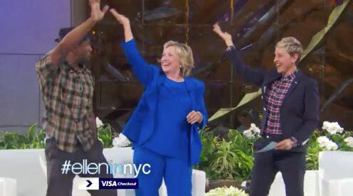 Hillary Clinton Whip Nae Nae Ellen Silento