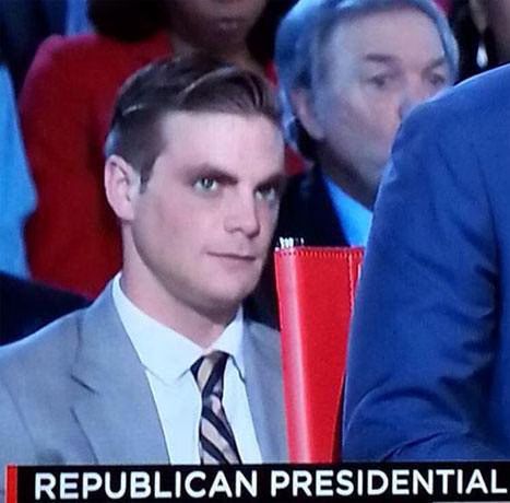 Mystery Hunk Behind Jake Tapper at GOP Debate Revealed- It's Gregory Caruso