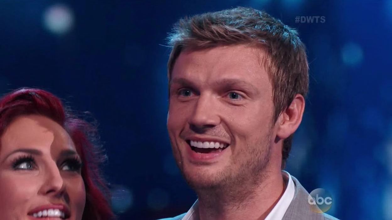 Nick Carter and Sharna Burgess dance Foxtrot on DWTS (VIDEO)