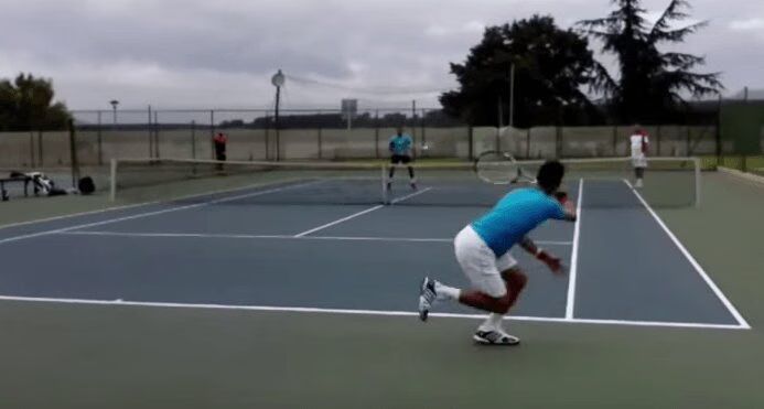 Novak Djokovic Hits Tennis Shot of the Year - Unreal! (VIDEO)
