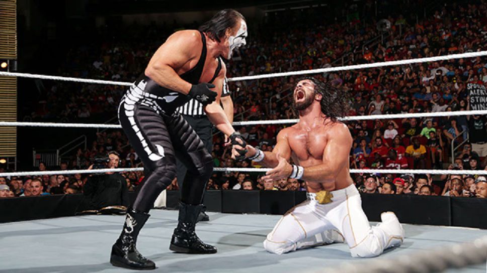 Sting Suffers Possible Career-Ending Injury at WWE Night of Champions 2015