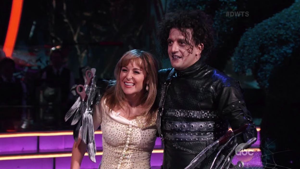 Alexa PenaVega and Mark Ballas dance 'Scissorhands' Paso Doble (VIDEO)