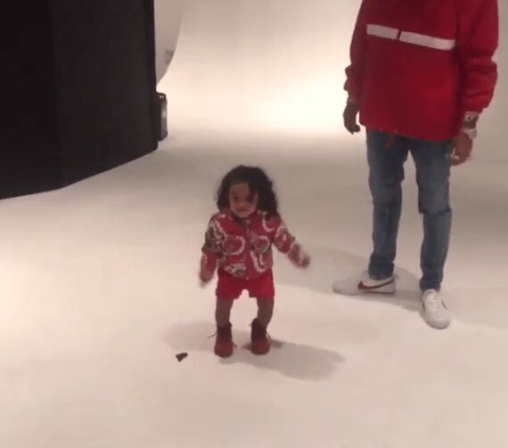 Chris Brown Baby Royalty Shows Off Dance Moves In New Adorable Video