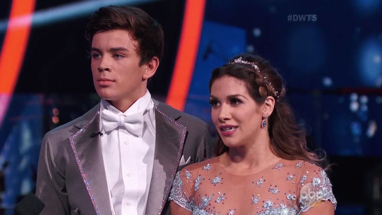 Hayes Grier and Allison Holker dance Viennese Waltz (VIDEO)
