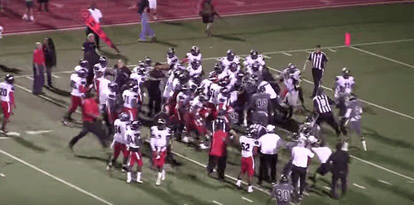 Huge Brawl At Texas High School Football Game With Hundreds On The Field (VIDEO)