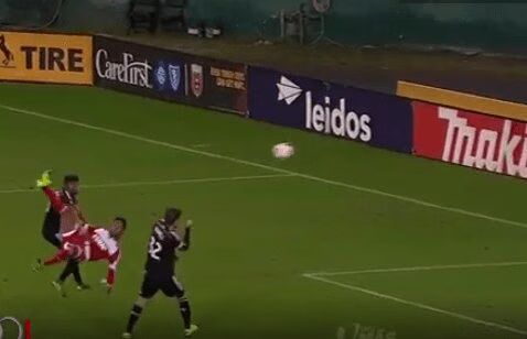 Juan Agudelo Bicycle Kick Goal vs. DC United (VIDEO)