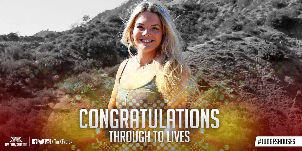 Louisa Johnson advances to live shows
