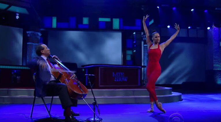 Misty Copeland and Yo-Yo Ma Stun on 'The Late Show' (VIDEO)