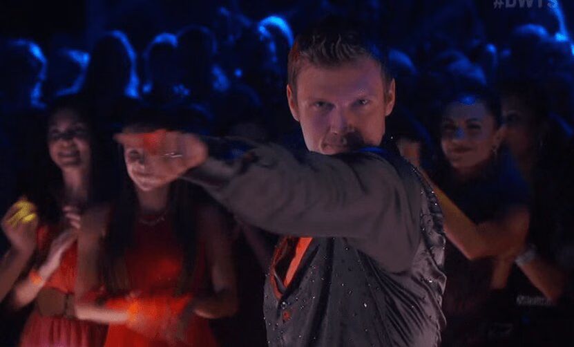Nick Carter and Sharna Burgess dance ALMOST PERFECT 'Saturday Night' Samba (VIDEO)