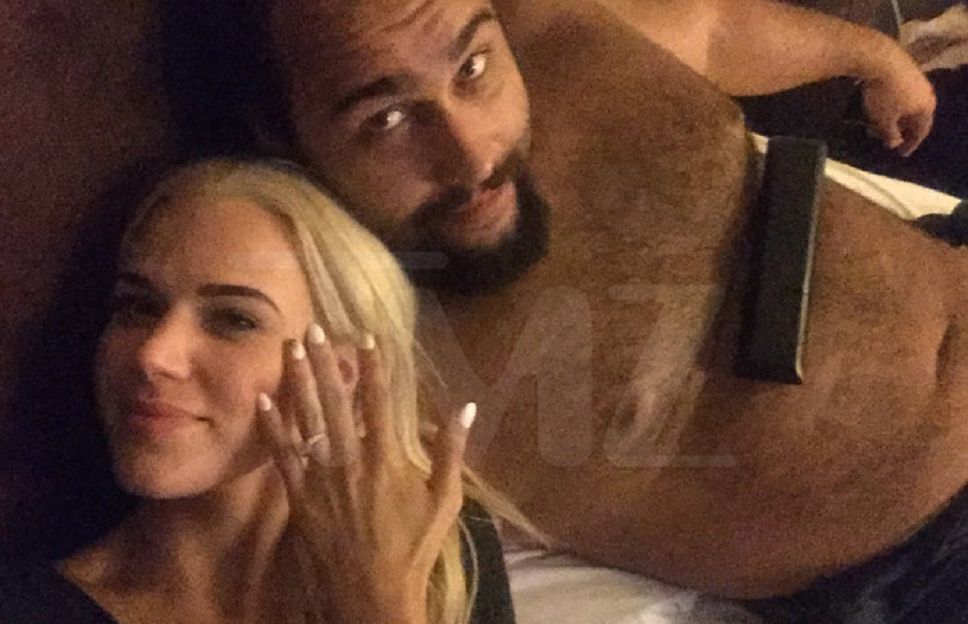 Rusev and Lana are engaged