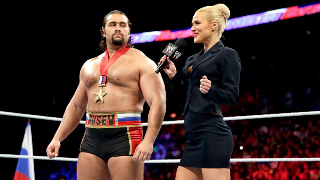WWE Stars Rusev and Lana Are Engaged!