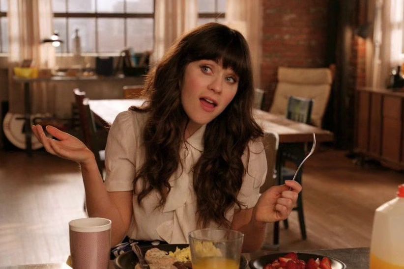 Zooey Deschanel Baby Elsie Otter