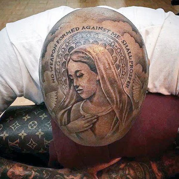 YG Head Tattoo