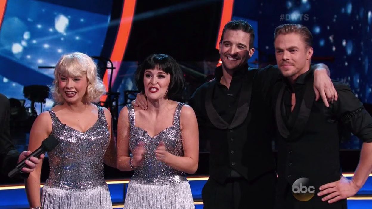Alexa, Mark, Bindi & Derek dancing a Charleston