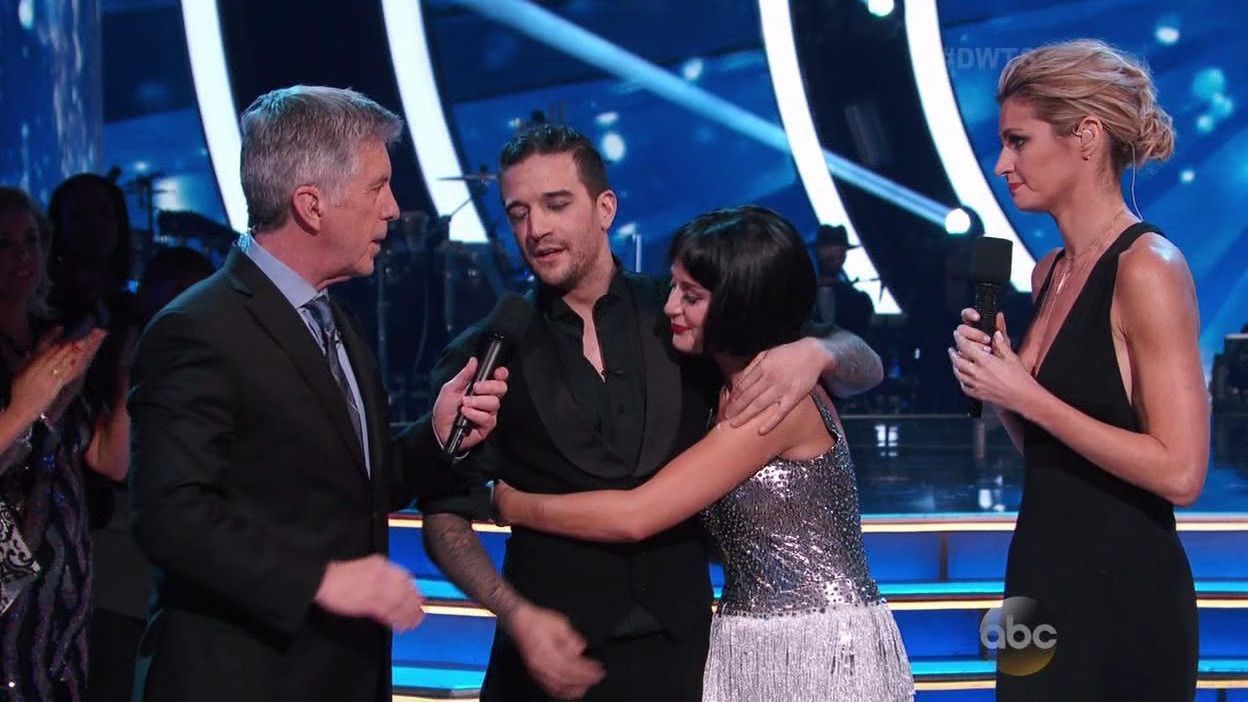 Alexa PenaVega and Mark Ballas are eliminated from Dancing with the Stars