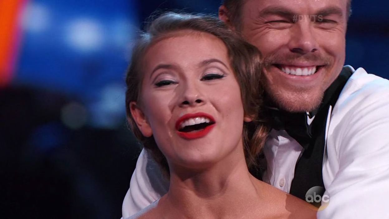 Bindi Irwin and Derek Hough dance Foxtrot (VIDEO)