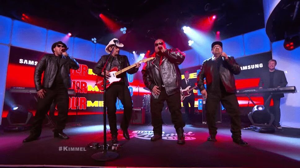 Brad Paisley and Color Me Badd Sing 'I Wanna Sex You Up' on Jimmy Kimmel Live (VIDEO)