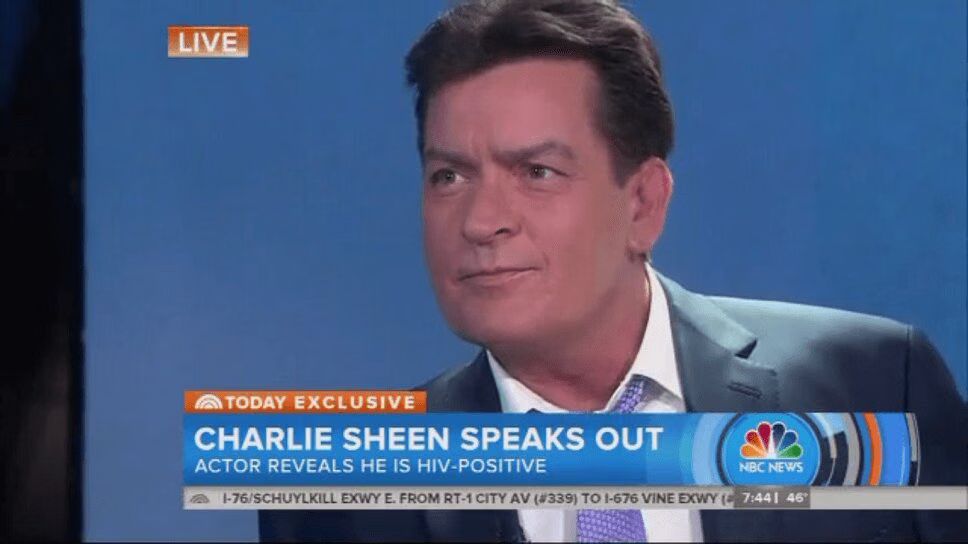 Charlie Sheen Reveals on Today Show 'I Am, In Fact, HIV Positive' (VIDEO)