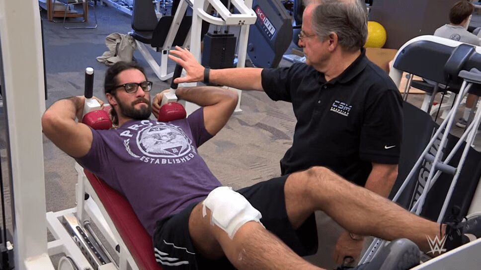 Former WWE Champion Seth Rollins Recovering Ahead of Schedule (VIDEO)