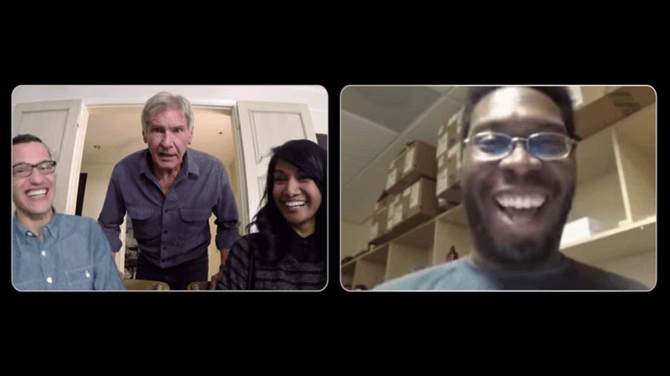 Harrison Ford Surprises 'Star Wars' Fans for Charity (VIDEO)