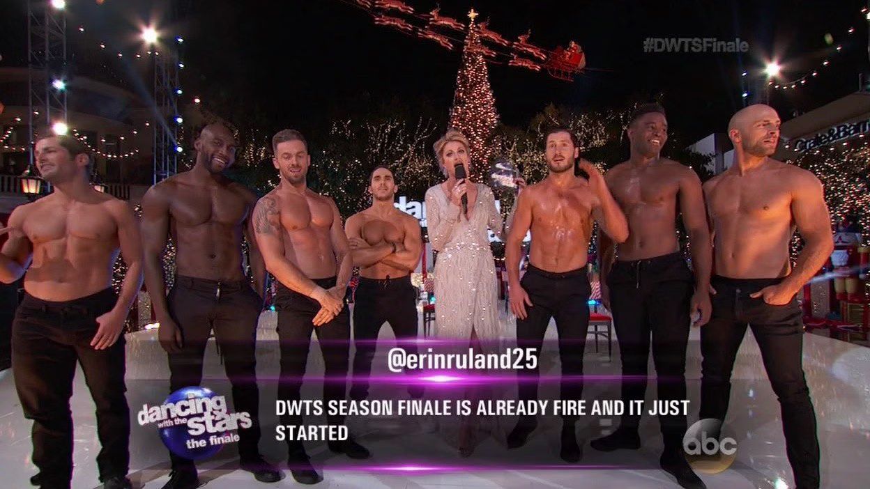Shirtless DWTS