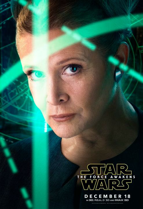 'Star Wars The Force Awakens' Character Posters Feature Han, Leia, More (PHOTOS)