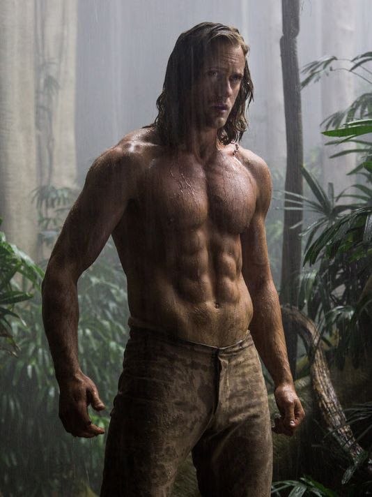 Alexander Skarsgard Goes Shirtless In New 'Tarzan' Movie (PHOTO)