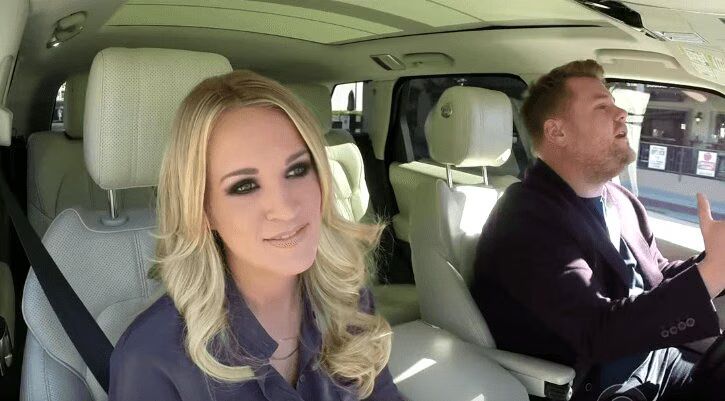 Carrie Underwood Does Carpool Karaoke Cowboy Style