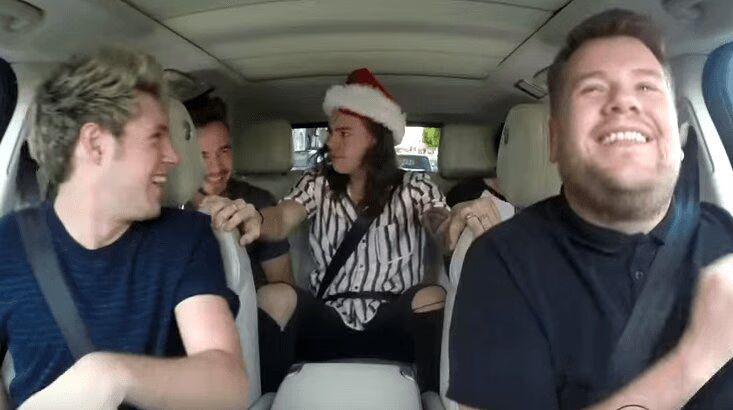 Christmas Carpool Karaoke with Justin Bieber and One Direction (VIDEO)