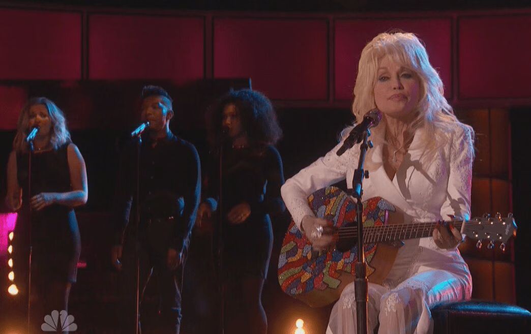 Dolly Parton Coat of Many Colors